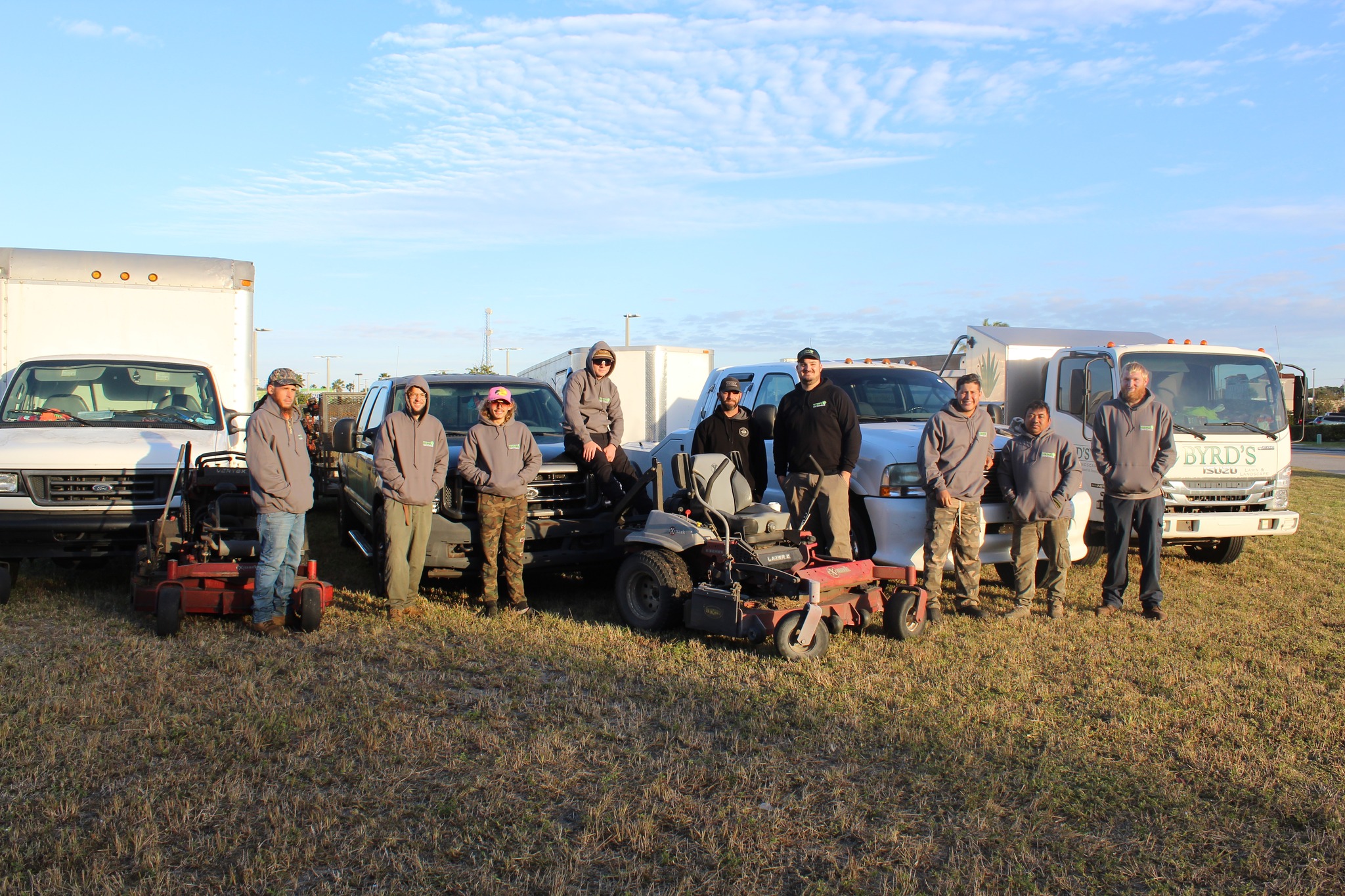 Byrd's Lawn and Landscape Professional Team