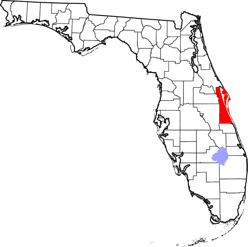 Brevard County Service Area Map